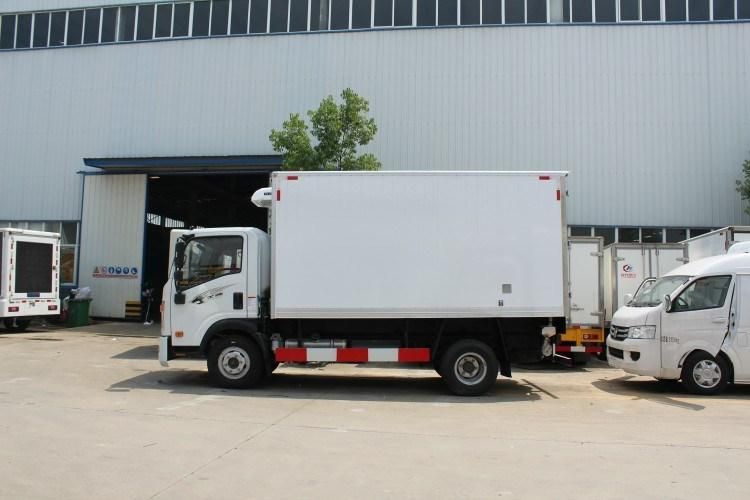 4*2 Mechanical Refrigerator Container Carrier Truck