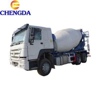 Used New Sinotruk HOWO 4X2 6X4 8cbm 10cbm 12cbm Concrete Cement Mixer Truck for Sale