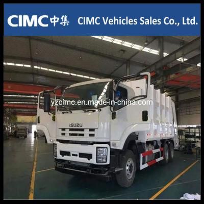 China Isuzu Giga 6X4 10wheelers Garbage Refuse Compactor Compression Truck 20m3