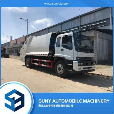 Isuzu&#160; 12cbm&#160; Compressed Garbage Truck
