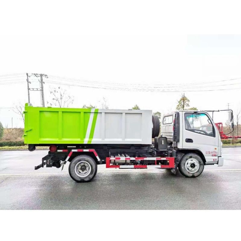 Kmc Hook Arm Garbage Truck Carrying Capacity 10 Tons Hook Lift Garbage Truck