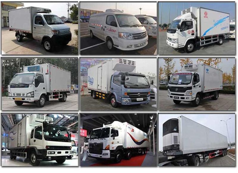 China HOWO 3 Ton 5 Ton Transport Refrigeration Unit Price