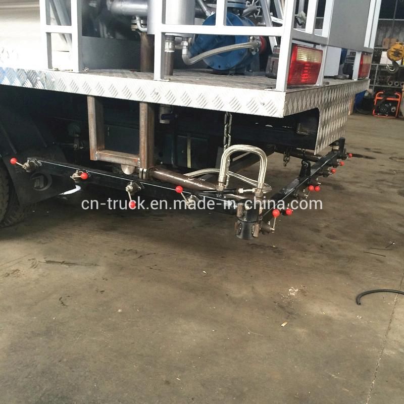 Low Price 4cbm 5cbm Manual Operation Asphalt Spray Truck Bitumen Distributor Truck