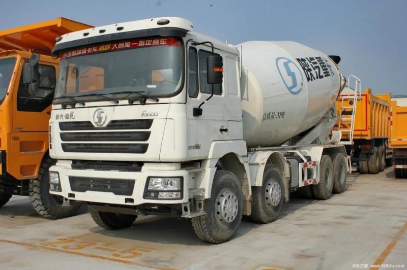 Large Capacity Shacman 8X4 Concrete Mixer Truck