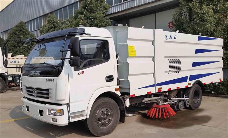9m3 Road Sweeper Truck with 4X2 Truck Chassis