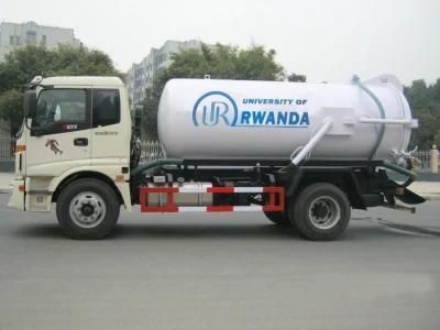 Foton 4X2 5-8m3 High Pressure Cleaning Sewage Suction Truck