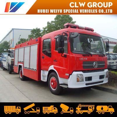 Dongfeng 4X2 5000liters 5tons Water and Foam Tank Fire Fighting Vehicle Diesel Emergency Fire Rescue Truck Special Truck