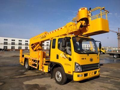 23m Hydraulic Telescopic Boom Aerial Work Platform High Altitude Operation Truck with Working Bucket