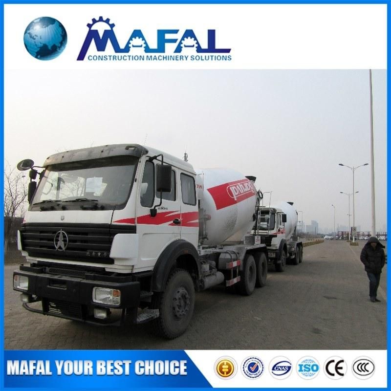 Beiben 6X4 8 Cubic Meter Mini Concrete Mixer Truck