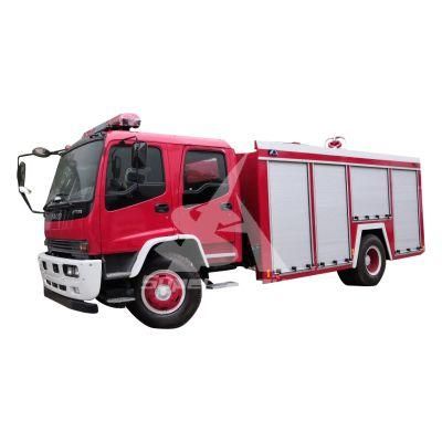 8000 Liter 3m3 Water Tank Dongfeng Fire Fighting Truck