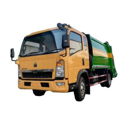 HOWO Compactor Garbage Truck 7m3 8m3