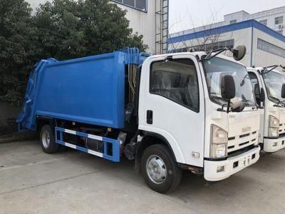 Japan Brand 5m3 6m3 Small Compactor Garbage Truck Price Dimensions