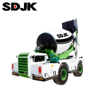 4 Wheels Drive 4.0 Cubic Meters Concrete Mixer