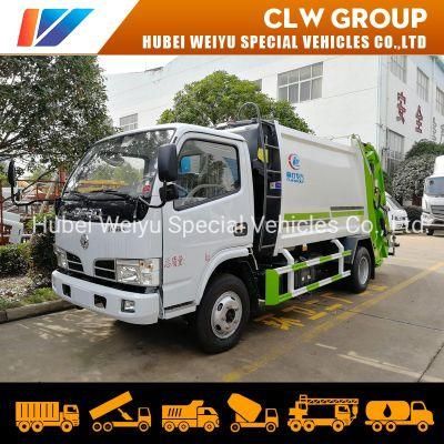 Cheap Price Dongfeng Compressed Waste Collection Mobile Trash Compactor 6m3 China Garbage Truck