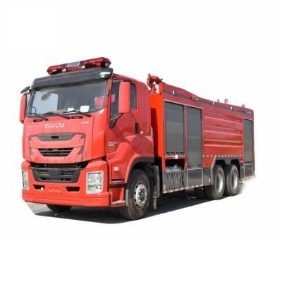 6X4 Japan Brand Heavy Duty Water &Foam &amp; Dry Powder Fire Apparatus, 10, 000L Water Tank &amp; 2, 000L Foam Tank &amp; 1, 000L Dry Powder Fire Trucks Price