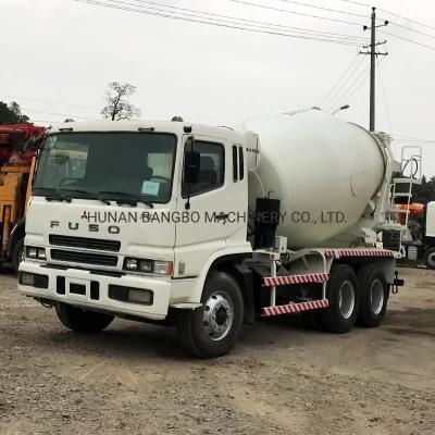 Mitsubishi 10cbm Construction Beton Mixer Machine Mini Cement Transit Mixing Truck Used Concrete Batch Mixer Trucks