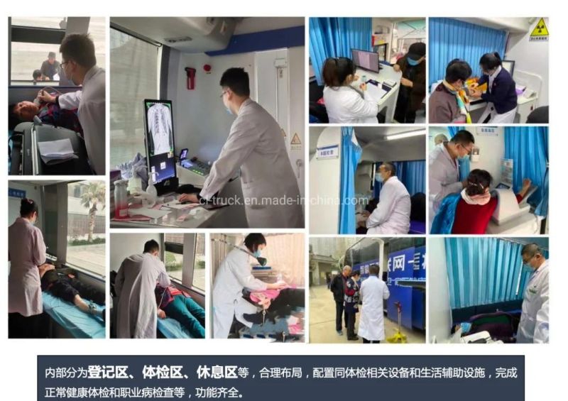 Manufacturer Clwhi Latest Physical Examination Hospital Car Medical X-ray Bus