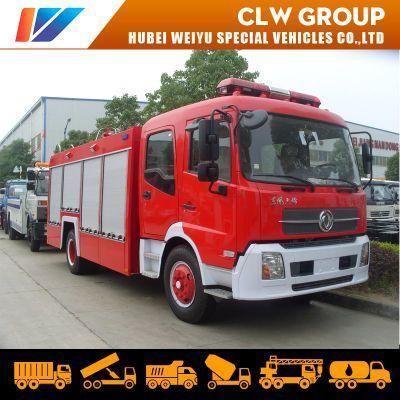 Dongfeng 4X2 4m3 Water &amp; 2m3 Foam Tanker Fire Fighting Truck Firefighters Emergency Rescue