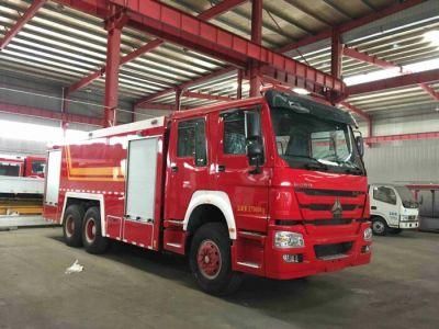 10000L 4X2 or 6X4 Sinotruk HOWO Heavy Duty Water Foam Tank Fire Rescue Fighting Truck Fire Engine