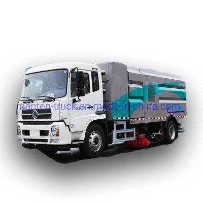 12cbm EV Road Sweeper Truck High Quality Battery with Charging Station