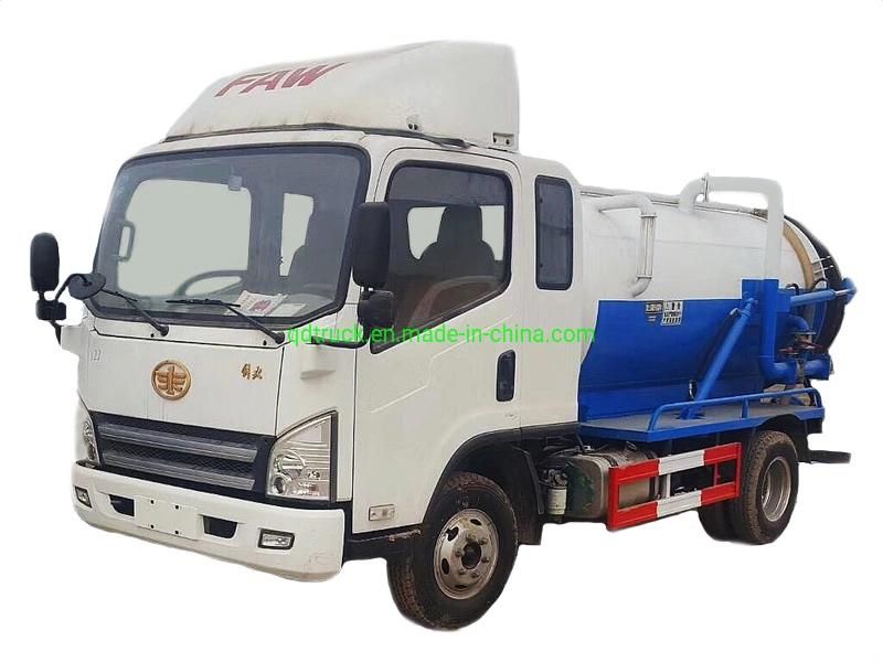 High quality Sewage Sucking Vacuum Tank Truck, Sewage Suction Truck