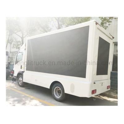 HOWO 4*2 Mobile LED Advertising Truck Display Lifting P6 Outdoor Full Color Screen