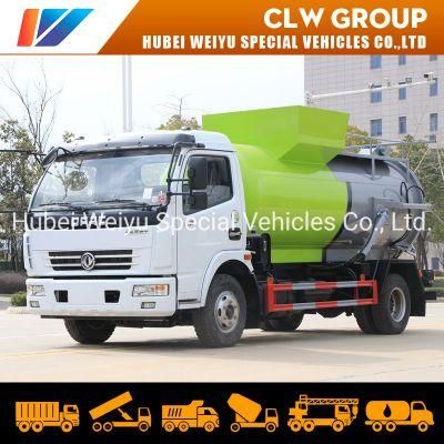 Kitchen Food Waste Truck 4*2 Drum Tank 8, 000 Liters -12, 000 Liters Food Recycling Truck