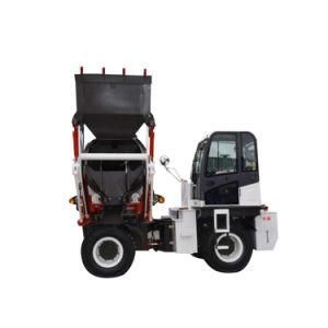 Bst1500 1 Cbm Mini Truck Concrete Mixer Model Self Loading and Discharging Concrete Mixer Truck