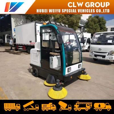 New Mini Electric Road Sweeper Truck Street Cleaning Garbage Truck