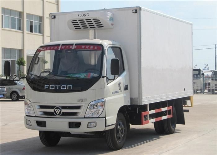 Factory Price 5t 8t Mobile Freezer Cargo Van Refrigerated Truck for Seafood Transport