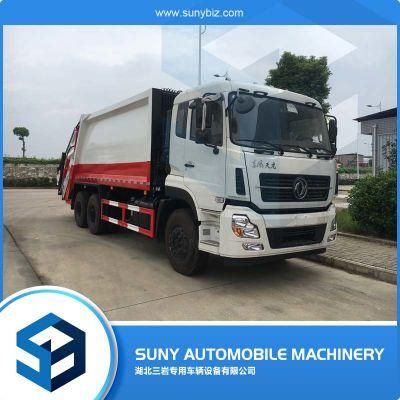Df Tianlong 6*4 16-18cbm Compactor Garbage Car