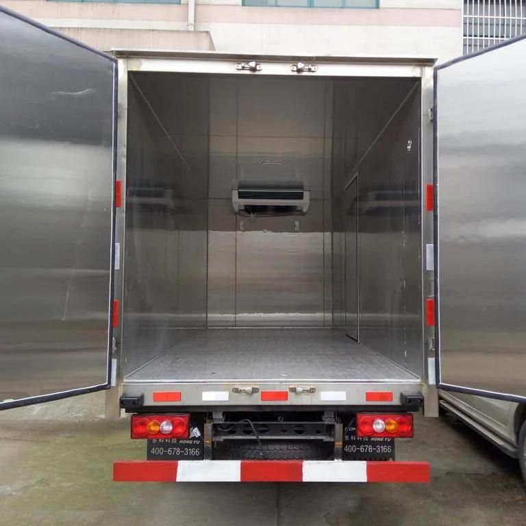 Higher Bearing Capacity 20 Ton Newest Thermo Refrigerated Truck Seafood Transportation for Africa