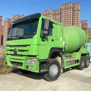 Used 10/15 Cubic Self Loading Meter Mounted Concrete Pump Mixer Truck for Sale