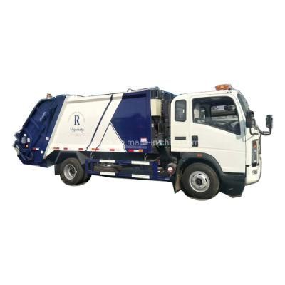 Sinotruk China HOWO Light 5tons 6tons Compactor Garbage Truck