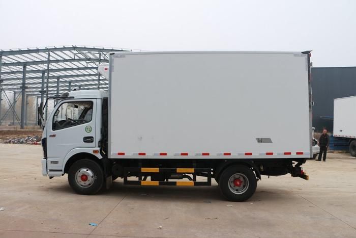 Dongfeng Small Refrigerated Food Transport Delivery and Cooler Freezer Refrigerator Van Truck