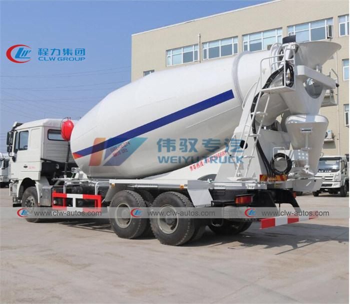 Shacman F3000 6X4 Concrete Mixer Truck 12cbm Self Loading Cement Mixer Truck 12m3