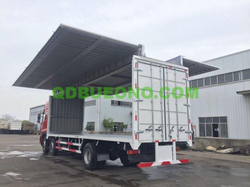 Customized Aluminum CKD Wing Van Truck Body for 3 Axle Semi-Trailer Hino Mitsubishi Nissan Iveco Truck for Sale