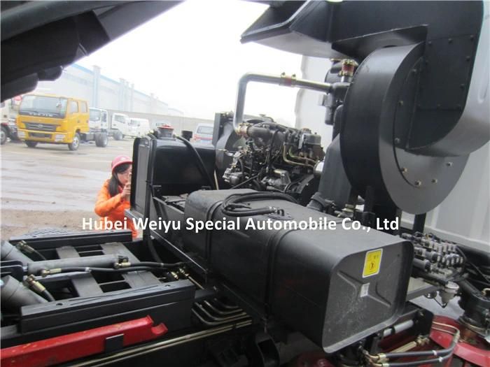 Dongfeng Brand Four Brushes Broom Vacuum Road Sweeper 8cbm 8000liters 8L Sweeper Truck