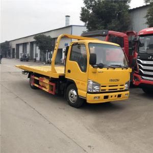 Isuzu 100p 4 Tons Loading and 3 Tons Rear Lifting Cheap Wrecker Truck for Sale