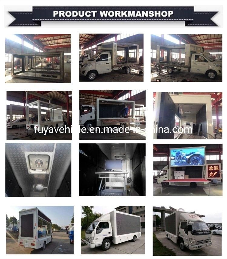 FAW Brand Mobile Outdoor LED Screent Adverting Election Campaign Truck with P3 P4 P5 Full Color Screen