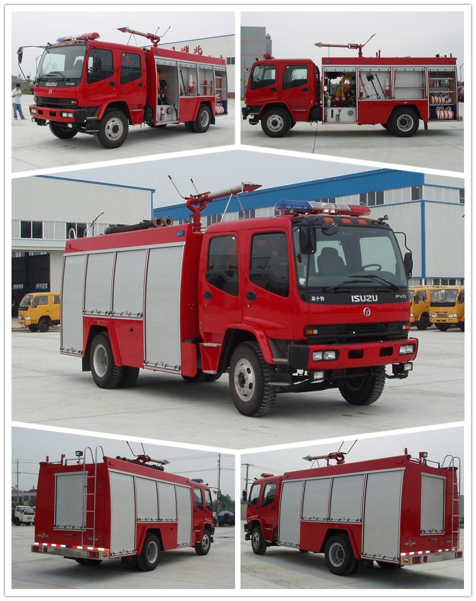 4*2 Euro4 Diesel Fire Fighting Truck 500L Foam Fire Truck
