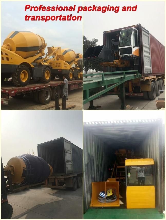 Strong Self Loading Mobile Concrete Mixer Truck (HQ4.0) for Sale