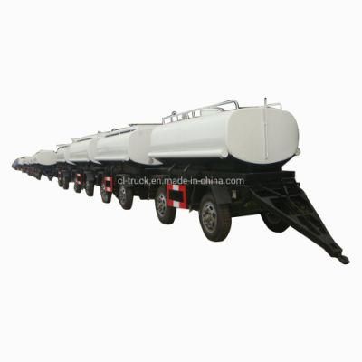 China Brand Clw Full Trailer Water Tank Truck Trailer 3000 Liter