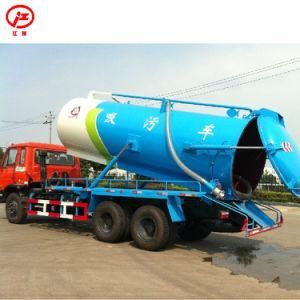 Dongfeng 16000 Liters Vacuum Suction Sludge Tank Truck