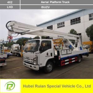 16 Meters Aerial Platform Folding Arm Aerial Platform Truck Isuzu