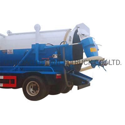 Reliable Vacuum Fecal Sewage Suction Tanker Trucks