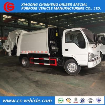 5000 Liters 8000 Liters 10000 Liters Small Compression Garbage Truck