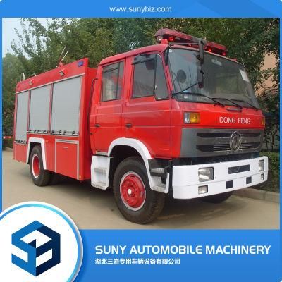 Dongfeng 8 Tons Water Foam Fire Fighting Truck for Sale