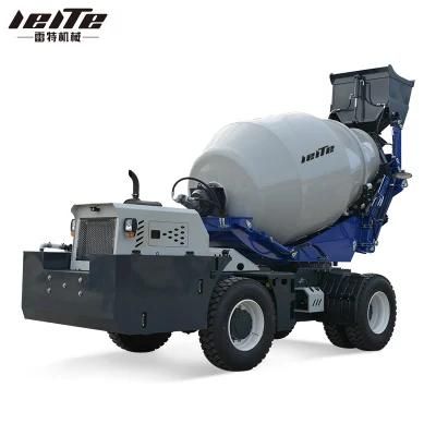 Self Loading 3 Cubic Meters Concrete Mixer Truck for Sale