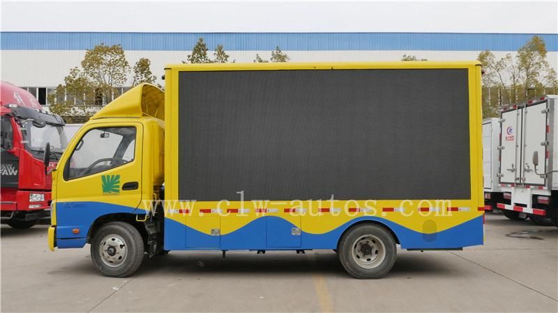 Foton 4X2 Rhd LED Billboard Truck with Mobile Stage for Roadshow